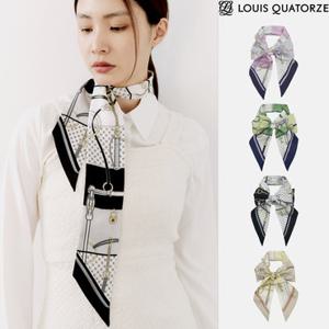 [백화점][루이까또즈(스카프)]애니방도 실크 스카프 2DSM591