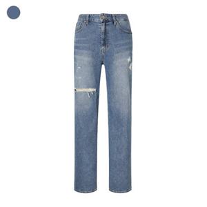 [게스][정가 168,000원] 남성 LBL톤 구제 와이드 MN2D7013