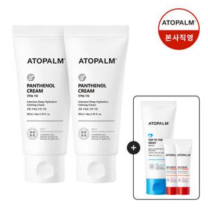 [아토팜] 판테놀 크림 80mlx2 (증정)탑투토워시 100ml+MLE크림 8ml*2 3/23~3/29