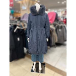 소고 세이브존01 폭스후드구스롱패딩코트 TI4FA140