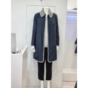 벨리시앙 세이브존04 니트카라 탈부착 패딩코트 BY3403