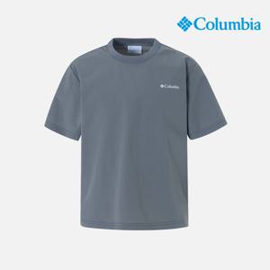 [컬럼비아] 키즈 우븐 반팔 티셔츠_블루 (C62-YMK606)