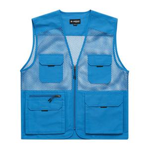 망사 조끼(LD480) 스카이블루