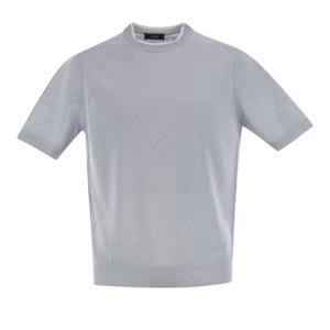 페세리코 코튼 앤 리넨 얀 티셔츠 R59041F12 D80