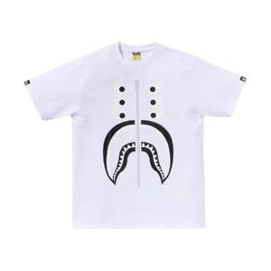 베이프 x 바운티 헌터 매드 샤크 티셔츠 화이트 0ZXTEM110911N