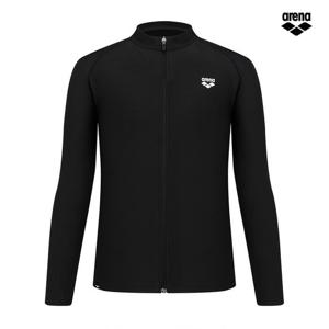 아레나 365 릴렉스핏 집업 래쉬가드 A5BM1RR46 BLK