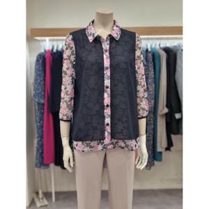 벨리시앙 세이브존07 쉬폰배색자켓 JK4217