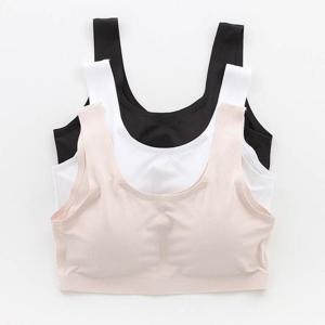 고아라 메쉬 에어로쿨 무봉제 퓨징 프리커팅 심리스 브라탑 GB5691