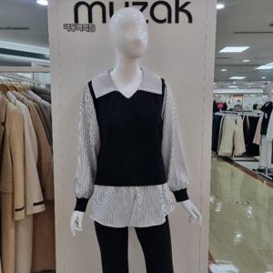 무자크 DP01 조끼레이어드셔츠 Mp3wkt02