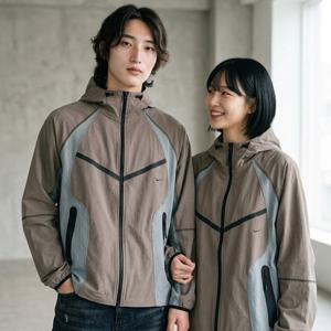 나이키 데일리 테크 남성 드라이 핏 우븐 컬러 블록 윈드러너 오버사이즈 재킷 IH8462-289