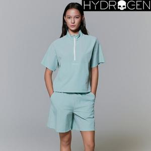 [하이드로겐] 세일 여성25년 여름 반팔 아노락 바람막이 H21E2JA216 TQ