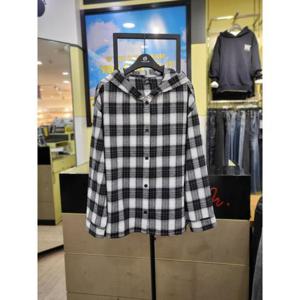 행텐주니어 세이브존06 주니어 면 후드 체크 셔츠 남방 14570-120-401-09