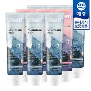 [애경]2080 히말라야 퓨어 솔트 치약 120g x9개 / 핑크솔트 잇몸 구취케어