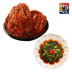 [마음심은] 포기김치 5kg+열무김치3kg / 익을수록 시원한