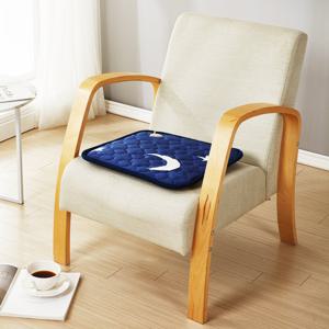 더안 극세사 전기방석 1인용 스타문블루