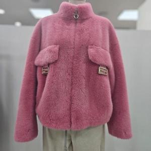 그라피 DP01 예쁜 페이크퍼 자켓 CWJD4021