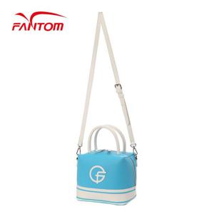 [팬텀] 여성 배색 로고 토트백