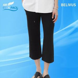 빌리버스 남성 린넨 와이드 팬츠 여름 8부 바지 BBJ004