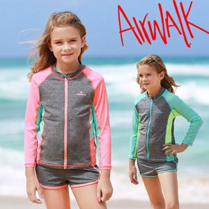 [에어워크]에어워크서프 여아동 래쉬가드 2피스 YAWe0639