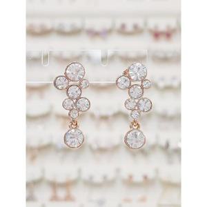 볼라레 세이브존01 아이리스 큐빅 은침 드롭 귀걸이 spe1257