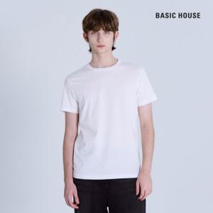 [베이직하우스](2PACK) 면30수 레귤러핏 라운드 무지 반팔티셔츠 2팩 LATS0126