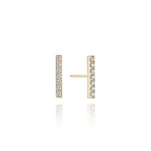 [미니골드] 스파클링 스틱 귀걸이 ENOM4190