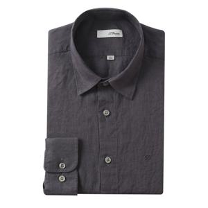 [에스티듀퐁(셔츠)]빈티지 린넨 소재 캐주얼핏 셔츠SE5SM21LS331SDY