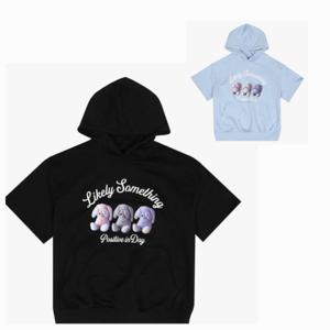 [더데이걸]반팔 박시 후드티 TGMH25302