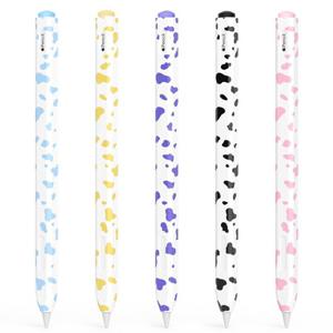 애플펜슬 프로 2세대 호환 카우 패턴 컬러 실리콘 케이스