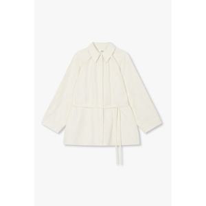 톰보이  9105321120 볼륨 벨티드 롱셔츠