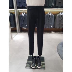 [지오지아]MARIO테이퍼드핏 본딩 기모 슬랙스 ABE4PP1106 BK