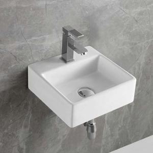 HLBATH 미니세면대 세면기 소형세면대 사각 HDL005 미니세면대 원룸세면대 소형세면대 사각세면대 세면대 보조세면대 원룸