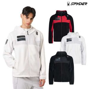 [스파이더] 남성 패트롤 플리스 후드 집업 SPKWCNFT304M