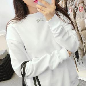 MSGM SS 스몰 로고 맨투맨 화이트 2441MDM109 184298 01