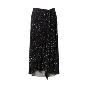 이사벨 기엘 폴카 도트 개더 웨이스트 스커트 JU0483FAD1K03I