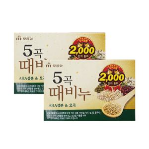 [해피바스]무궁화 오곡 때비누 90g x2