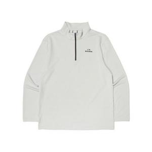 아이더 SHAPE (셰이프) 남성 자카드 짚업 티셔츠_Ice Grey DMU23202C1 282182