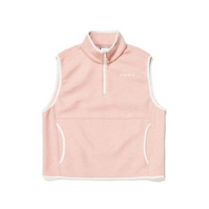 아이더 HUG (허그) 여성 울 플리스 베스트_Indian Pink DWU24657P3 283071