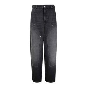 칼하트 스트레이트 팬츠 I03632389B7 Black