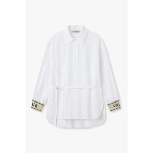 [보브]자카드 포인트 스트랩 셔츠 7156260004