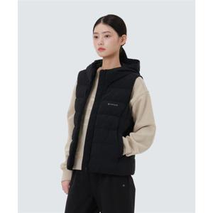 스노우피크 SNOWPEAK APPAREL 랜드 여성 후드 경량 다운 베스트 (S25WWGDV63) Black S25WWGDV63BK 338352