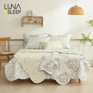 [루나앤슬립][균일가] 고주파 워싱 스프레드 3장+누빔베개커버6장세트 SS