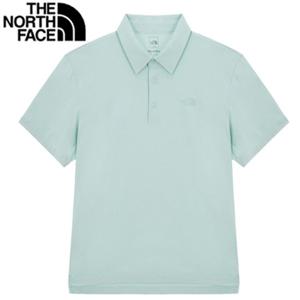 노스페이스 NT7PS08C 남여공용 레귤러핏 기본 카라티 올데이 반팔 폴로 티셔츠