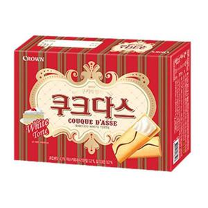 후식 크라운 쿠크다스화이트(중) 128gx9개