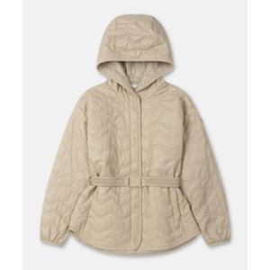 코오롱스포츠 KOLON SPORT 여성 키퍼 벨티드 후드 패딩 재킷 TVJJS26402GBE 387545