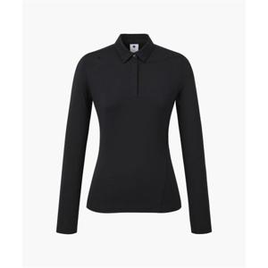 데상트 GOLF 여성 베이직 긴팔 카라 티셔츠 DR12WFTL12 DR12WFTL12_BLKG 301674