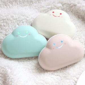 외장배터리 구름 USB 충전식 손난로 외장 보조 배터리 3600mAh