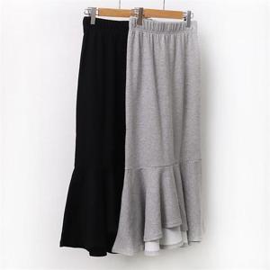 [강물처럼]빅사이즈사랑해요 9245L203 톡톡 롱 인어 스커트 OD (