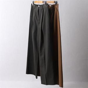 [강물처럼]빅사이즈사랑해요 I217L203 일자핏코튼핀턱팬츠 NN (8