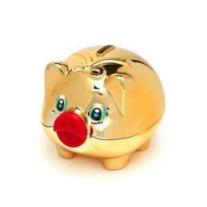 황금돼지저금통 중 큐티 골드 돼지저금통